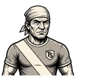 Personaje camotero de El Tío Sabe, bestia del Club Puebla